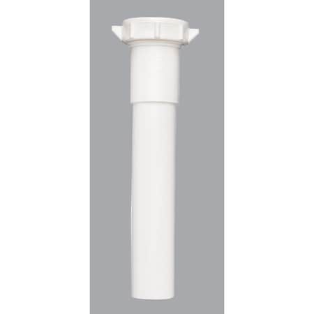 All-Source 1-1/2 In. x 12 In. White Plastic Extension Tube 40-12WK